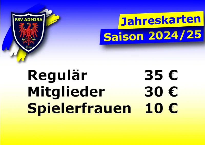 Jahreskarten 24/25