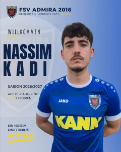Willkommen im Männerbereich, Nassim! 💙🤍💛
