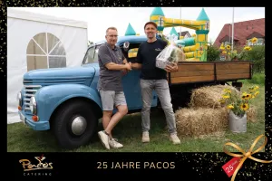 Herzlichen Glückwunsch zum 25.Jubiläum-PaCos Catering