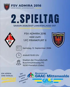 NÄCHSTER SPIELTAG!